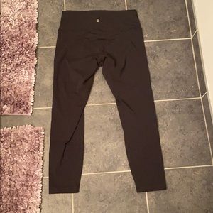 Worn Lululemon high waisted pants